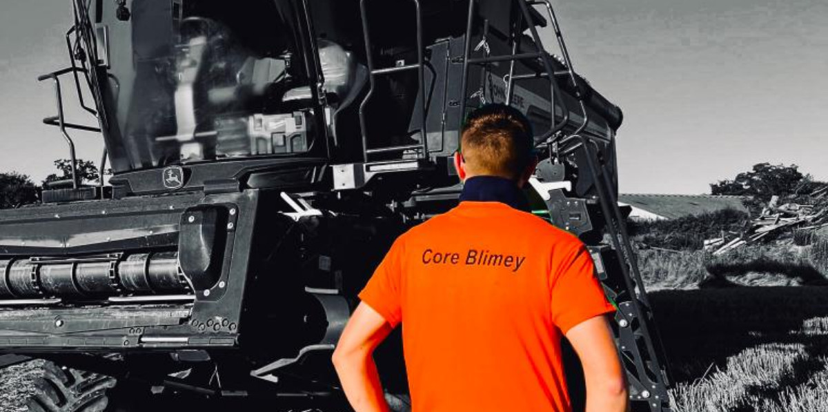 Core Blimey - Orange Branding